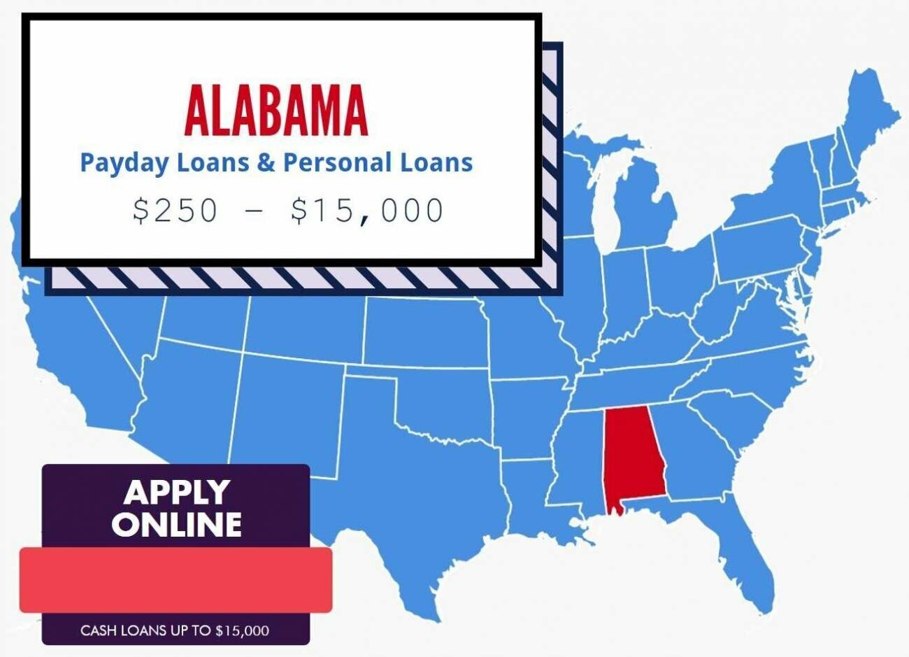 Alabama CASH ADVANCE - Payday Loans & Personal Loans