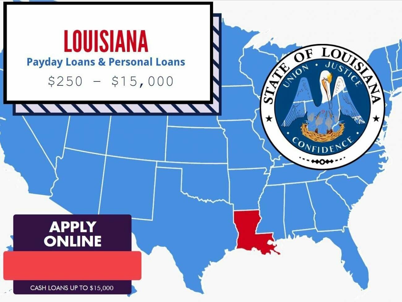 Louisiana CASH ADVANCE - Payday Loans & Personal Loans